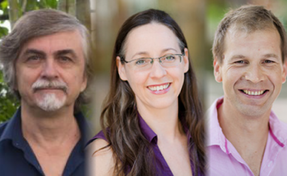 UQ researchers Dr Taras Plakhotnik, Associate Professor Claudia Vickers, Professor Kirill Alexandrov UQ researchers Dr Taras Plakhotnik, Associate Professor Claudia Vickers, Professor Kirill Alexandrov